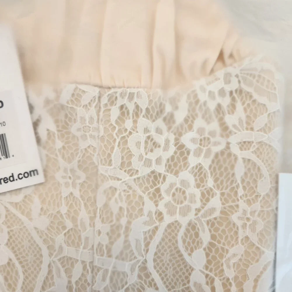 RUMORED Versailles Corset Size 10 White Lace / Ivory  NWT - Picture 7 of 8